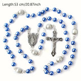 Brilliant Blue Rosary