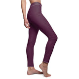 Burgundy Leggings