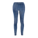 Faux Denim Leggings