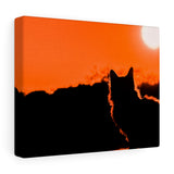 Titian Sunset Canvas Wrap