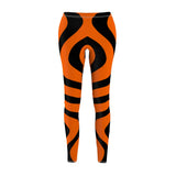 Orange Twist Leggings