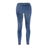 Faux Ripped Jeans Leggings
