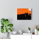 Titian Sunset Canvas Wrap